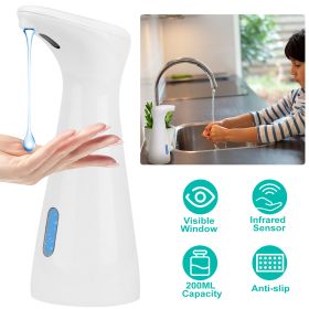 Electric Automatic Soap Dispenser Anti-Slip Sensor Refillable Hand Gel Desktop Dispenser