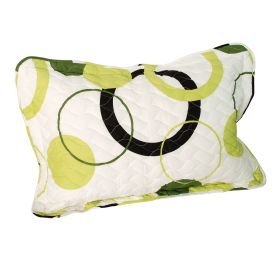 Onitiva [Green Fairy] Quilted Sham / Quilted Pillow Sham (33.8 by 24 inches)