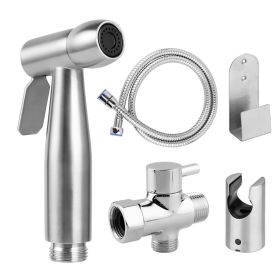 Bidet Sprayer for Toilet; Handheld Cloth Diaper Sprayer; Bathroom Bidet Accessory Attachment with Hose