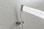 10 inch Shower Head Bathroom Luxury Rain Mixer Shower Complete Combo Set Wall Mounted