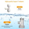 Non Electric Cold Water Mechanical Bidet Toilet Seat Attachment Fresh Water Sprayer Dual Nozzles for Feminine Wash