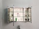 [PICK UP ONLY ] Frameless 3 Doors with 6 Adjustable Shelves both for Surface Recessed Medicine Cabinet