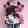 [Oriental Love] Cotton Decorative Pillow Cushion / Floor Cushion (19.7 by 19.7 inches)