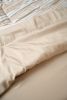 Omne Sleep 4-Piece Khaki Microplush and Bamboo Twin XL Hypoallergenic Sheet Set