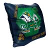 Notre Dame OFFICIAL NHL "Connector" Double Sided Velvet Pillow; 16" x 16"