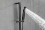 Shower System with Shower Head;  Hand Shower;  Slide Bar; ;  Shower Arm;  Hose;  Valve Trim;  and Lever Handles