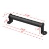 10 Steel Barn Door Handle/Black