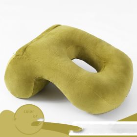 Office Artifact New Multi-functional Afternoon Nap Pillow (Option: Grass Green-32x22x13cm)