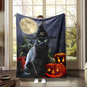 Home Fashion Kitten Flannel Blanket (Option: 3style-70 × 100)