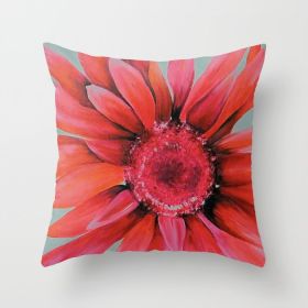 Fashion Simple Flower Pillow Cover (Option: DRD45 14-45x45cm)