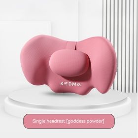 Car Memory Foam 3D Surround Neck Pillow (Option: Pink Headrest)