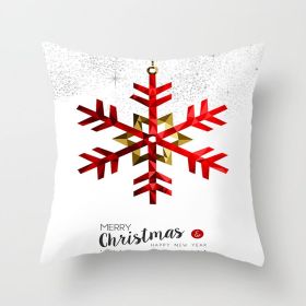 Christmas Household Pillow Cushion Pillowcase (Option: DRD210 1-45x45cm)