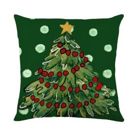 Modern Minimalist Christmas Pillow Cover (Option: QJ0721 15-45 X45cm Without Pillow)