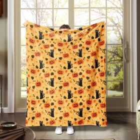 Home Fashion Kitten Flannel Blanket (Option: 1style-70 × 100)