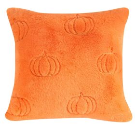 Pumpkin Embroidered Halloween Pillow Cover (Option: Pumpkin12-45 X45cm Pillow Cover)