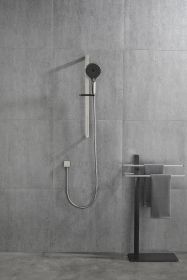 Eco-Performance Handheld Shower with 28-Inch Slide Bar and 59-Inch Hose (Color: Brushed Nickel)