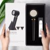 Aquacubic Black Shower Head Handheld High Pressure Water Saving 3 Modes Adjustable Filter Showerhead