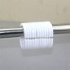 10-12 PCS C-type Plastic Shower Curtain Ring Hooks