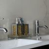 Ambrose Exquisite 3 Piece Square Soap Dispenser and Toothbrush Holder with Tray