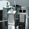 Ambrose Exquisite 2 Piece Square Soap Dispenser and Toothbrush Holder