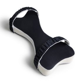 Dual-purpose Knee Pillow Sleep Footrest Cushion Pregnant Women Side Sleeping Memory Foam Leg Lock Pillow (Option: Navy Blue-53 �� 23 �� 8cm)