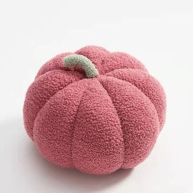 Simple Small Pumpkin Pillow Cute Sofa Cushion (Option: Purple-48cm)